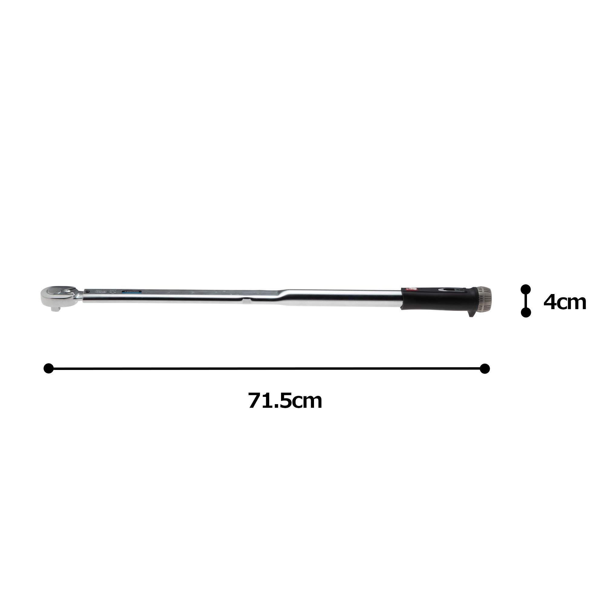 토네 T4MN300-QL 300Nm 12.7mm 프리셋 토크렌치 다이렉트형 이미지 5