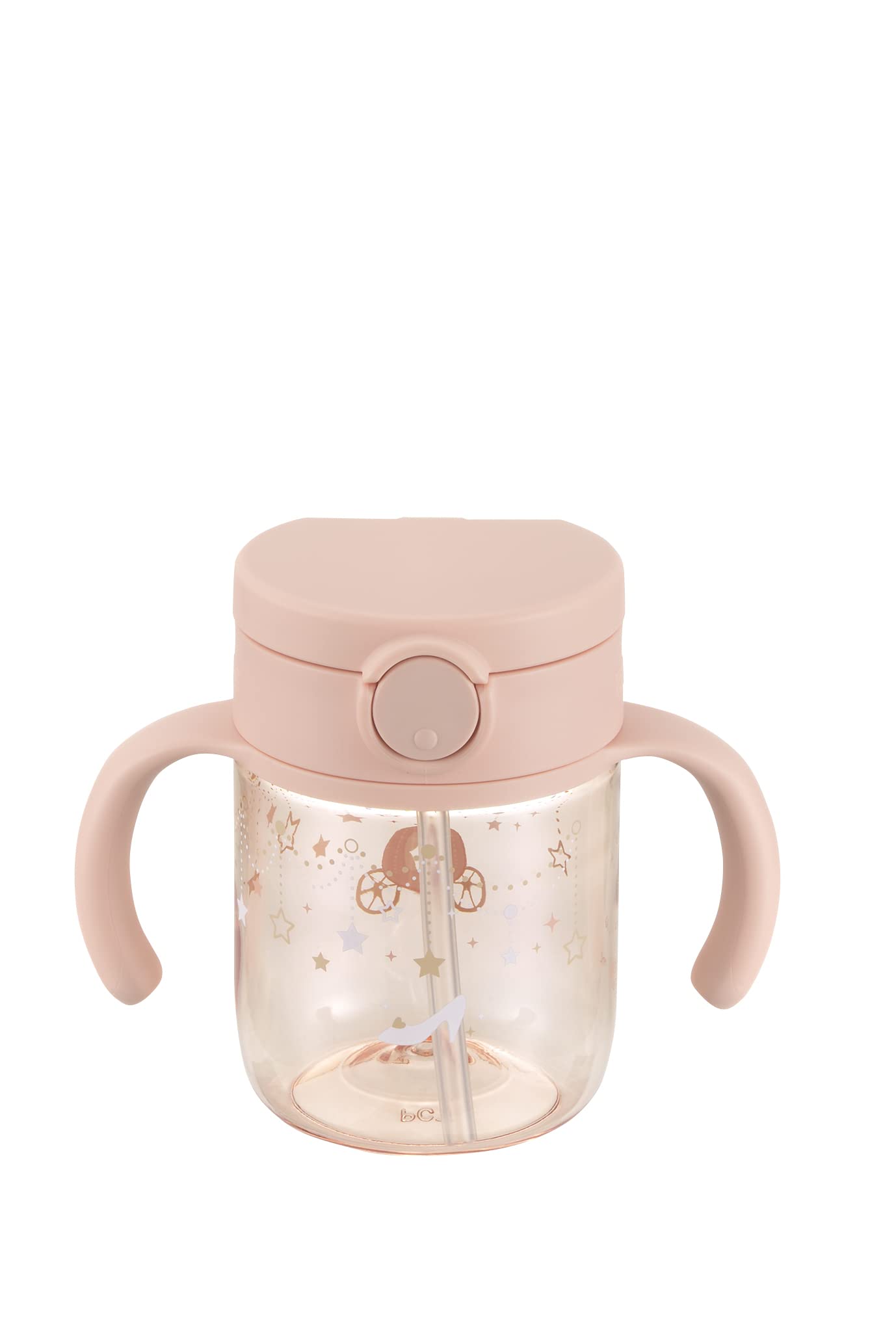 리첼 아쿠아라이트 외출용 빨대컵 핑크 200ml 샘방지 세척편한 이미지 1
