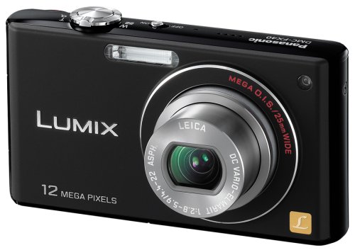 [중고] 파나소닉 루믹스 엑스트라 블랙 DMC-FX40-K 디지털 카메라