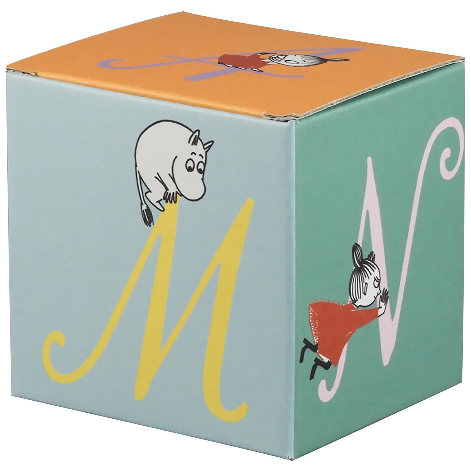 야마카 무민 이니셜 머그컵 H 브라운 MM8802-11H 320ml 이미지 3