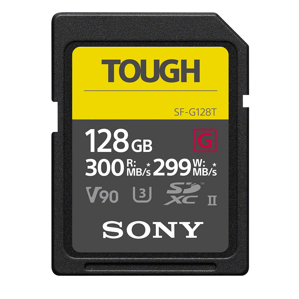 소니 SF-G128T 128GB SDXC 메모리 카드 UHS-II 이미지 1