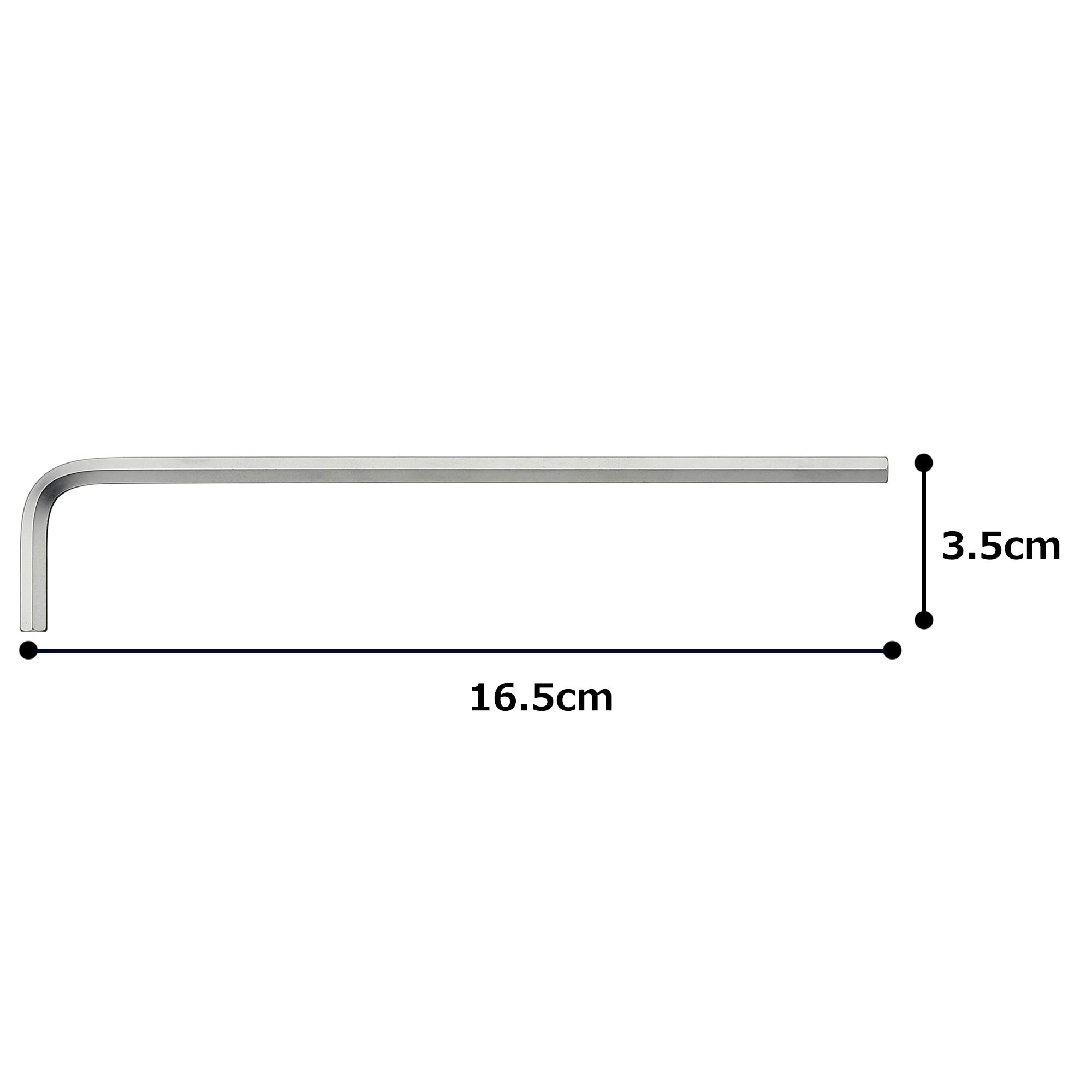 토네 AL-05 5mm 롱 육각 L렌치 이미지 4