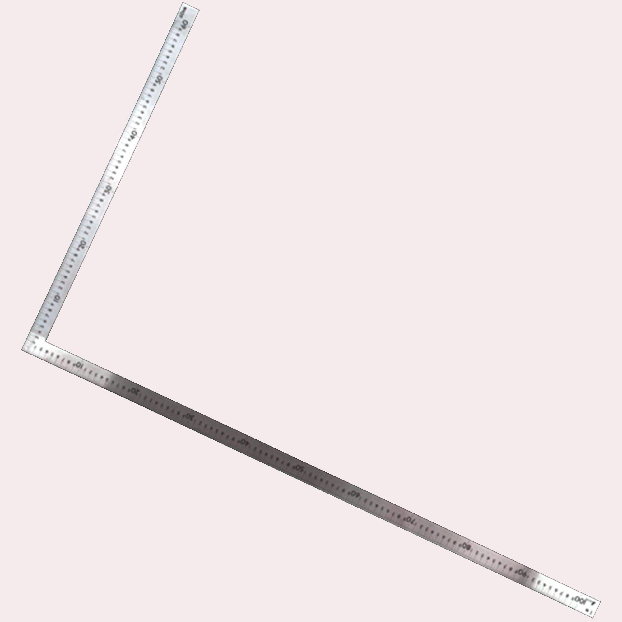 신와 대금 직각자 63099 1m 60cm 스테인리스 표리동목