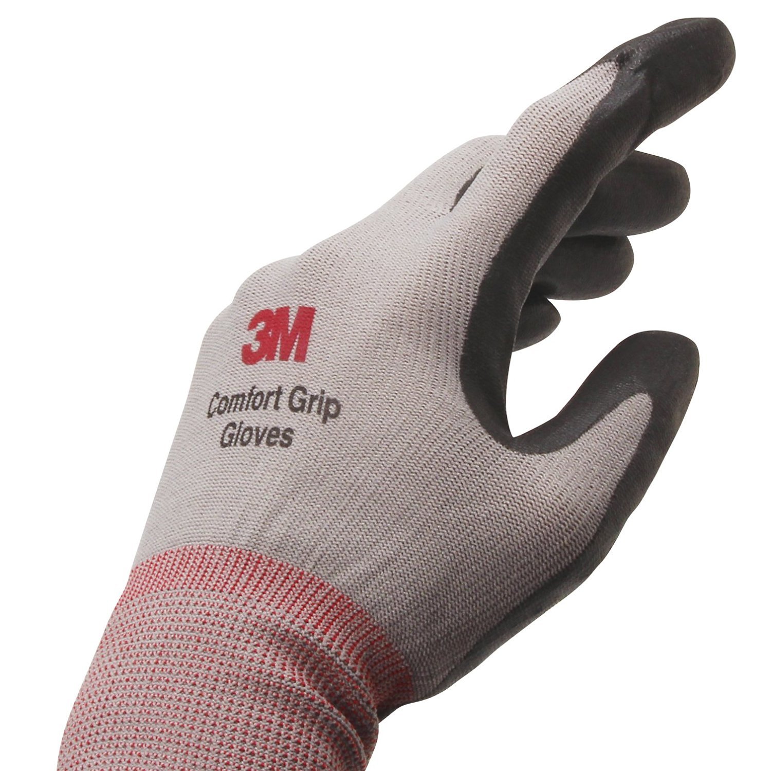 3M 컴포트 그립 그레이 M사이즈 작업용 장갑 그레이 5켤레 세트 이미지 2