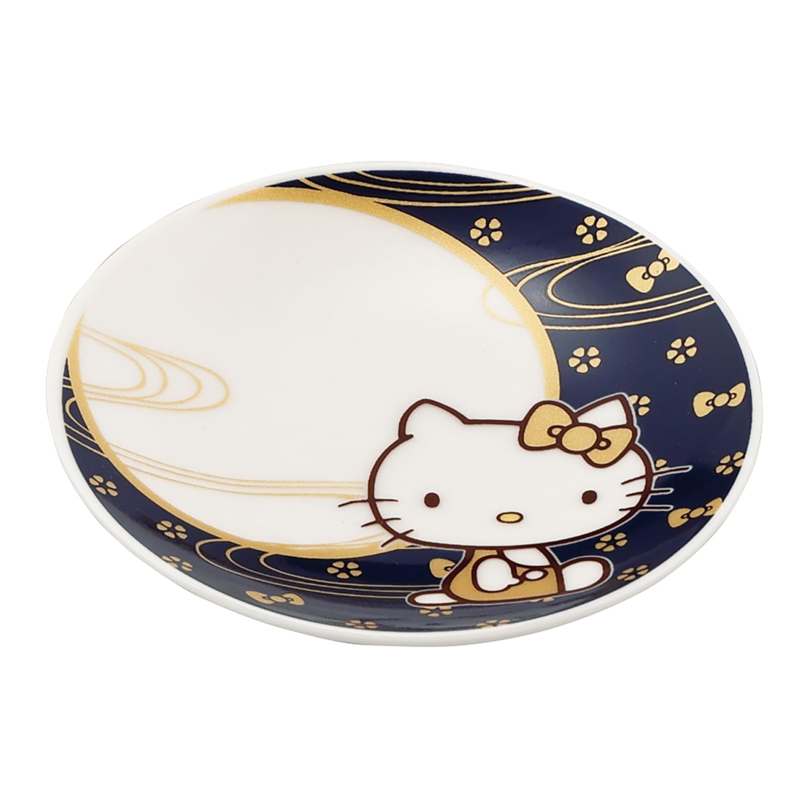 야마카 헬로키티 달 HK183-333 9cm 콩접시 이미지 2