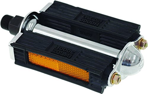 MKS 3000R 블랙 1/2인치 실용 자전거 페달 리플렉터 포함 이미지 2