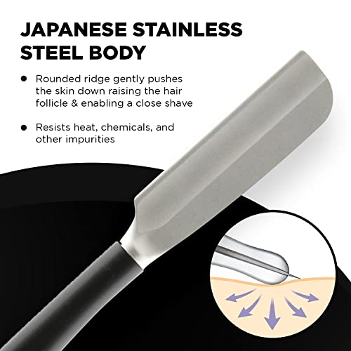 페더 아티스트클럽 SS 일본식 면도기 블랙 이미지 2