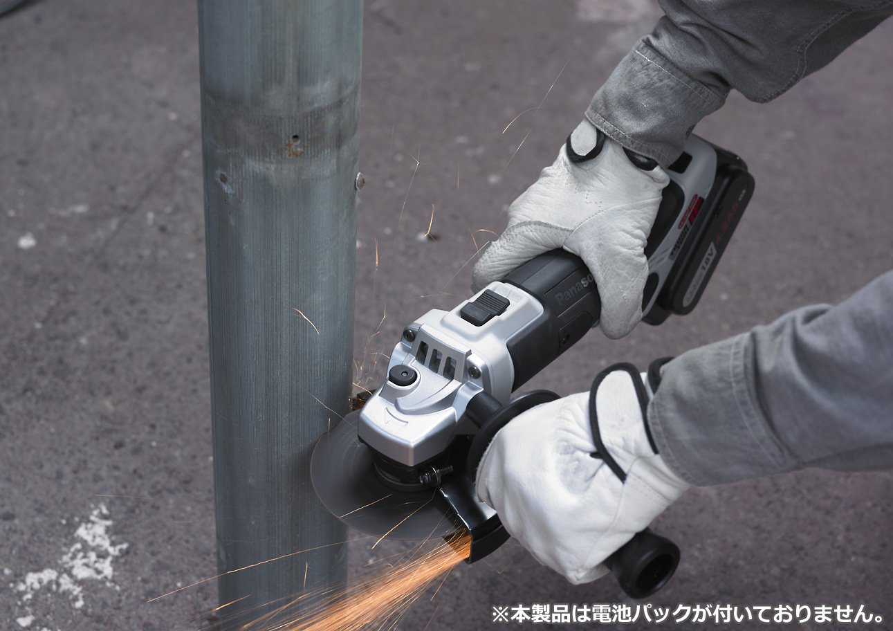 파나소닉 듀얼 그레이 EZ46A2X 125mm 충전 디스크그라인더 베어툴 이미지 3