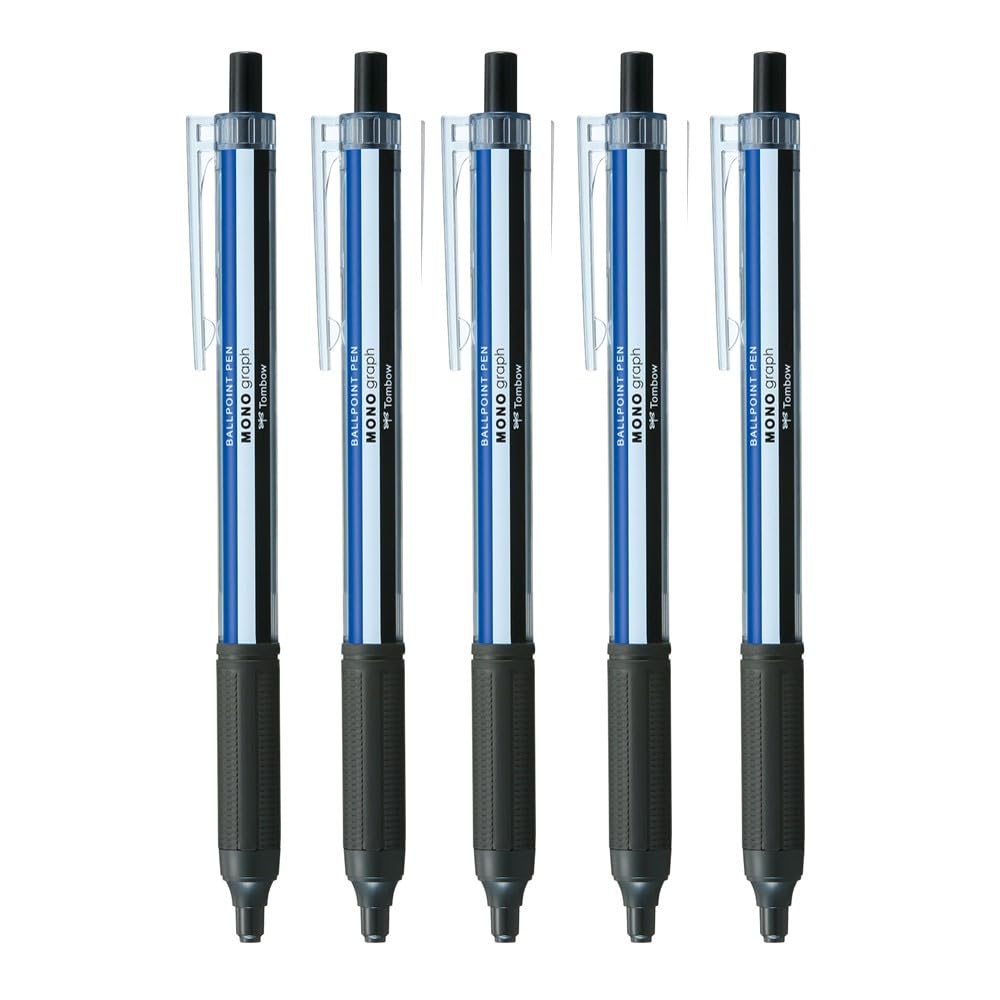 톰보 모노그래프 라이트 모노컬러 0.38mm 유성볼펜 5개입