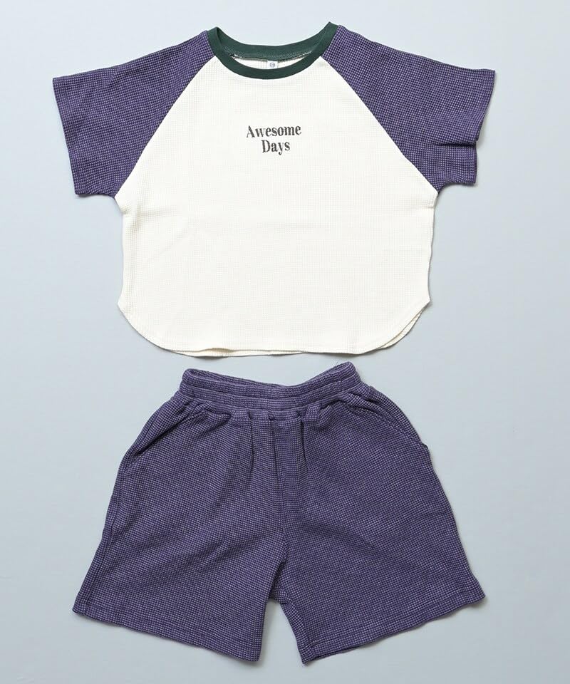 마키즈 페이드 와플 배색 나그랑 셋업 0111461001 Ｄ６０브라운 110 이미지 8