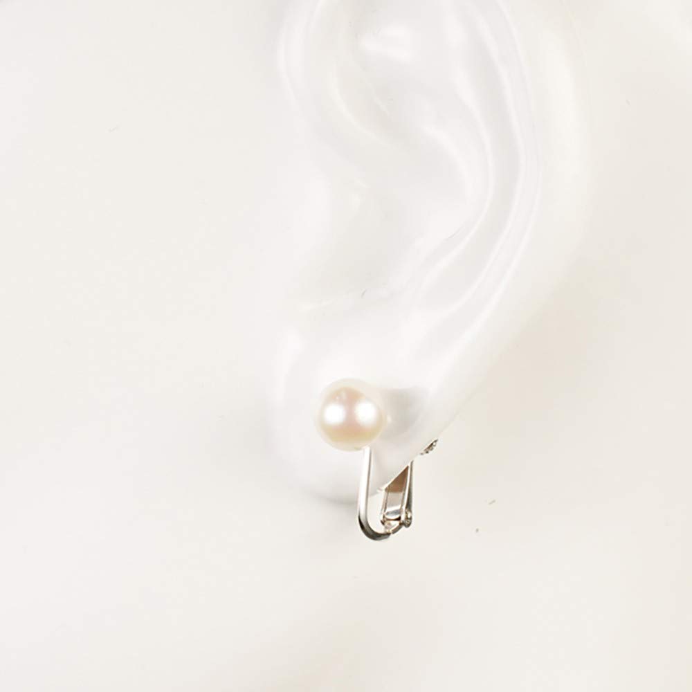 교세라 실버 아코야 진주 귀걸이 7.0mm 7.5mm 이미지 5