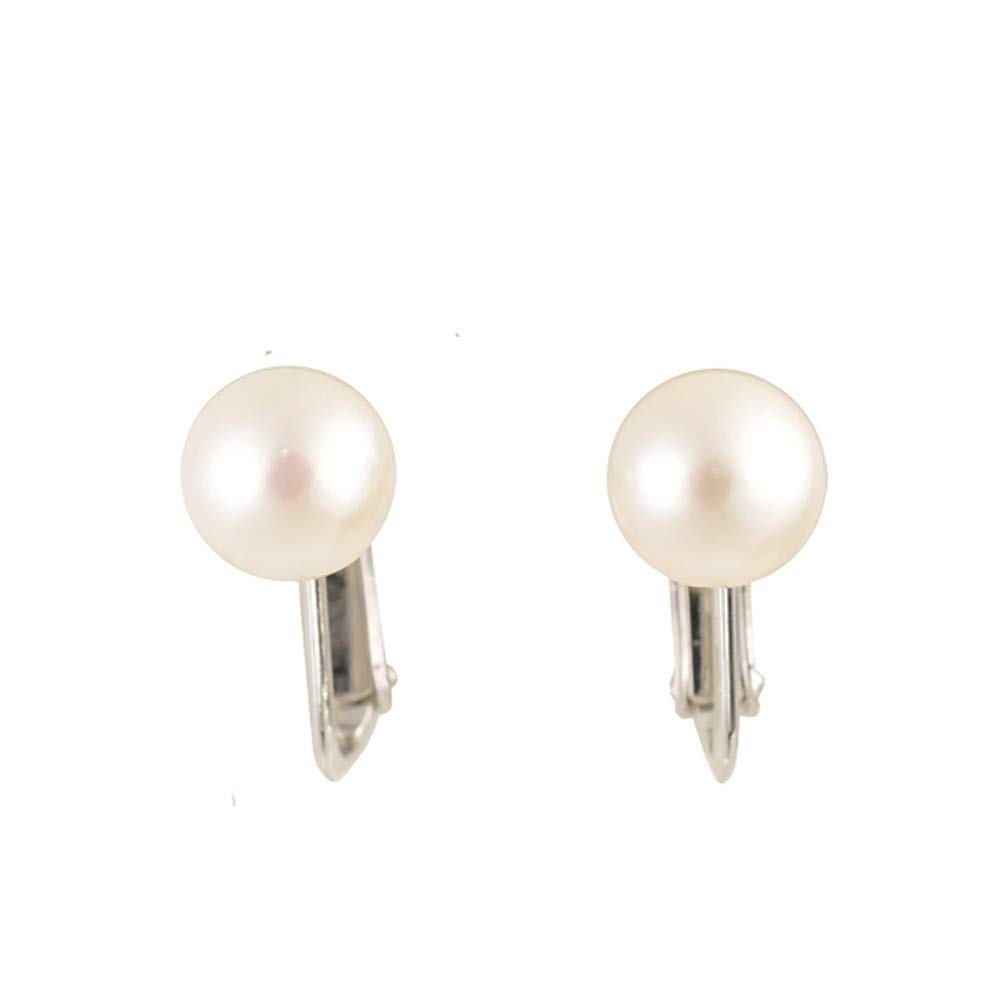 교세라 실버 아코야 진주 귀걸이 7.0mm 7.5mm 이미지 2