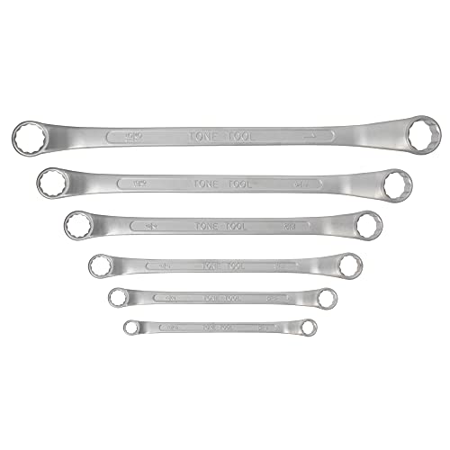 토네 MB4560C 인치 6종 45도 롱 오프셋 렌치 세트 이미지 4