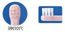 Ci메디컬 베이비 동물 캐릭터 칫솔 S 4개입 부드러운모 세트 이미지 3