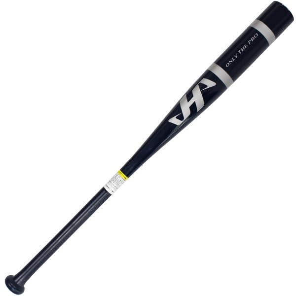 하타케야마 HT-ST26 네이비 실버 경식 나무 배트 84cm 910g C 네이비 실버