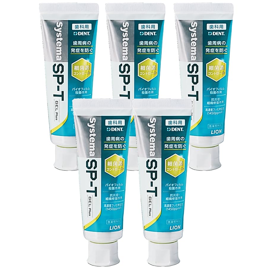 라이온 덴트 시스테마 SP-T 젤 85g 5개입 치약