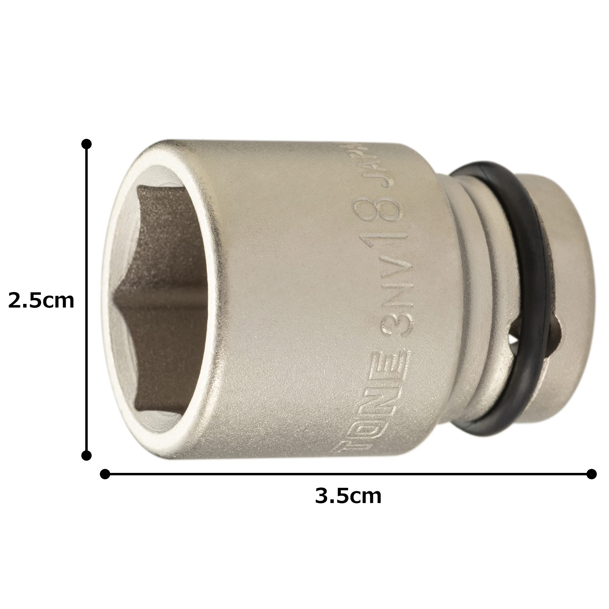 토네 3NV-18 18mm 임팩트 소켓 9.5mm 이미지 4