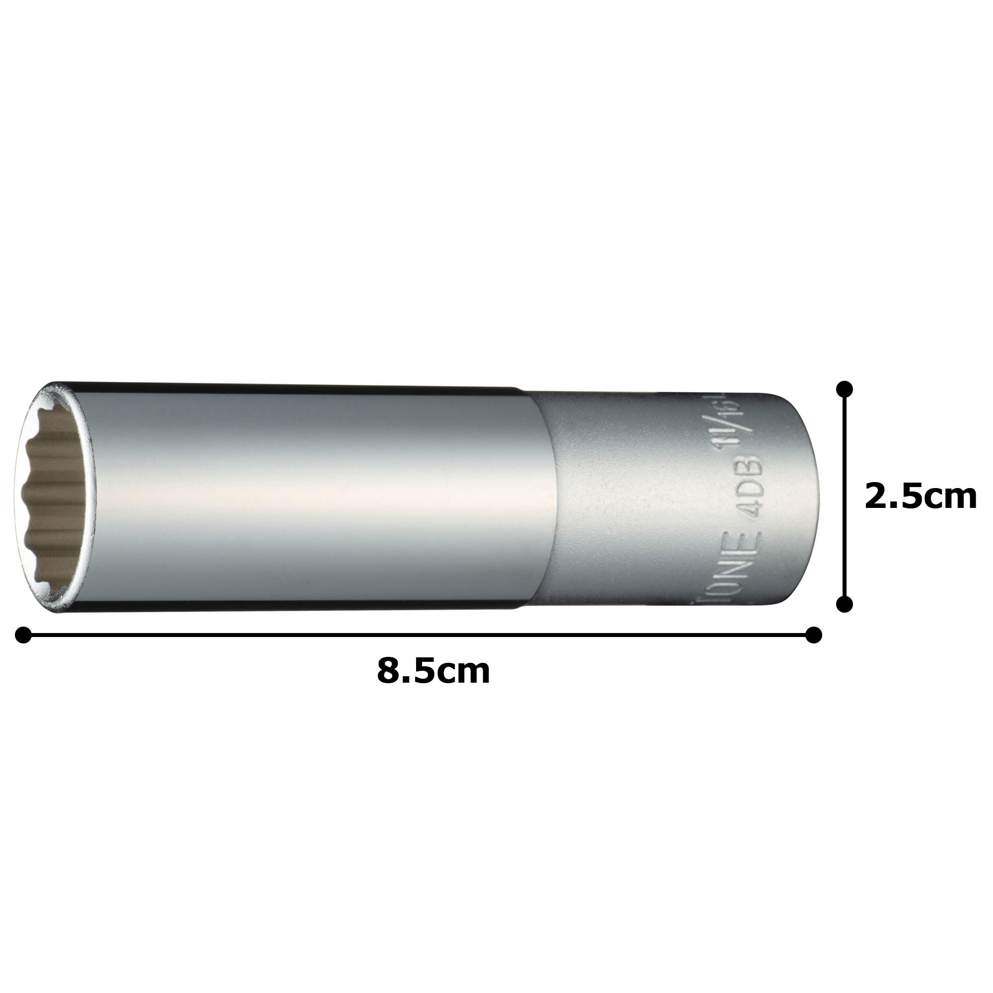 토네 12각 딥소켓 4DB-22L 11/16인치 이미지 5