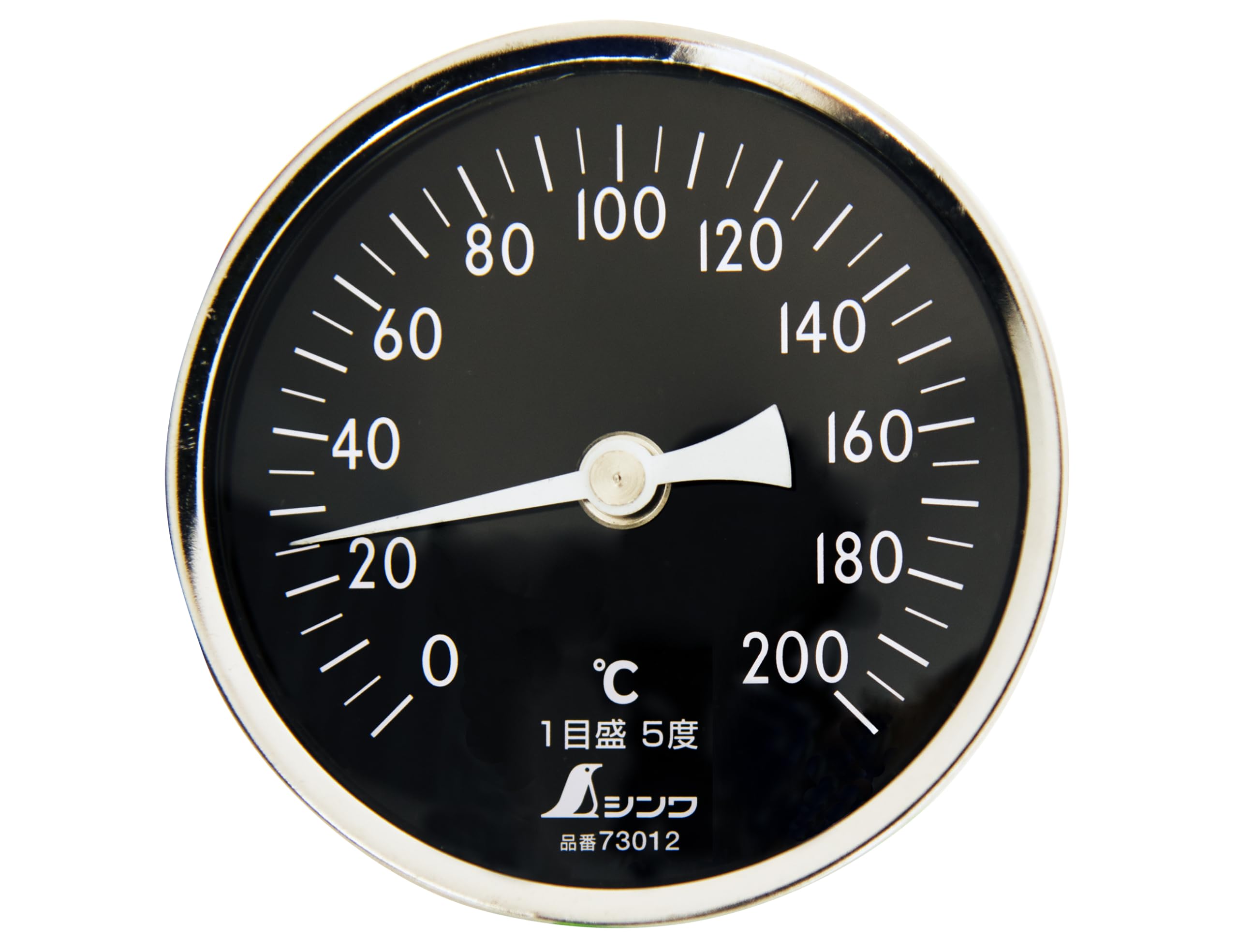 신와 T자형 온도계 V-4 0-200도 8x20cm 흰색눈금 73012 이미지 4
