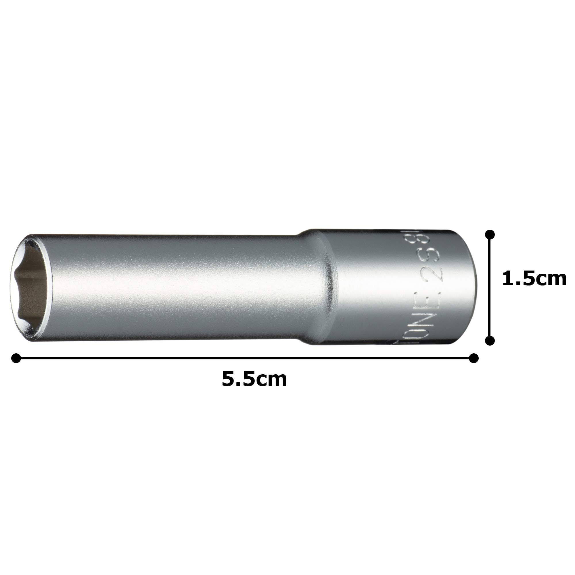 토네 HP2S-08L 8mm 6각 딥소켓 이미지 5