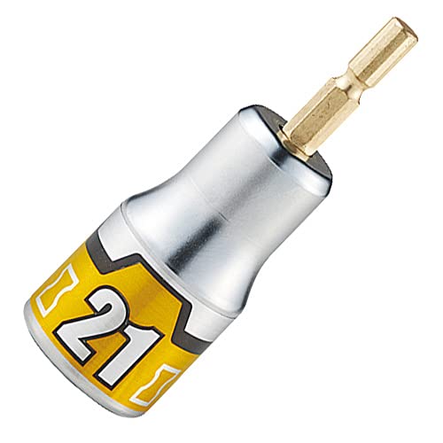 KTC 난공불락 BZP63S-21 21mm 임팩트 쇼트 소켓 비트 육각 이미지 3
