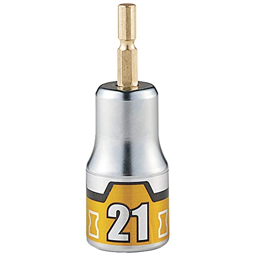 KTC 난공불락 BZP63S-21 21mm 임팩트 쇼트 소켓 비트 육각 이미지 2