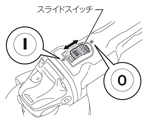 마키타 GA412DZ 18V 100mm 충전식 디스크 그라인더 슬라이드스위치 무선집진연동 이미지 3