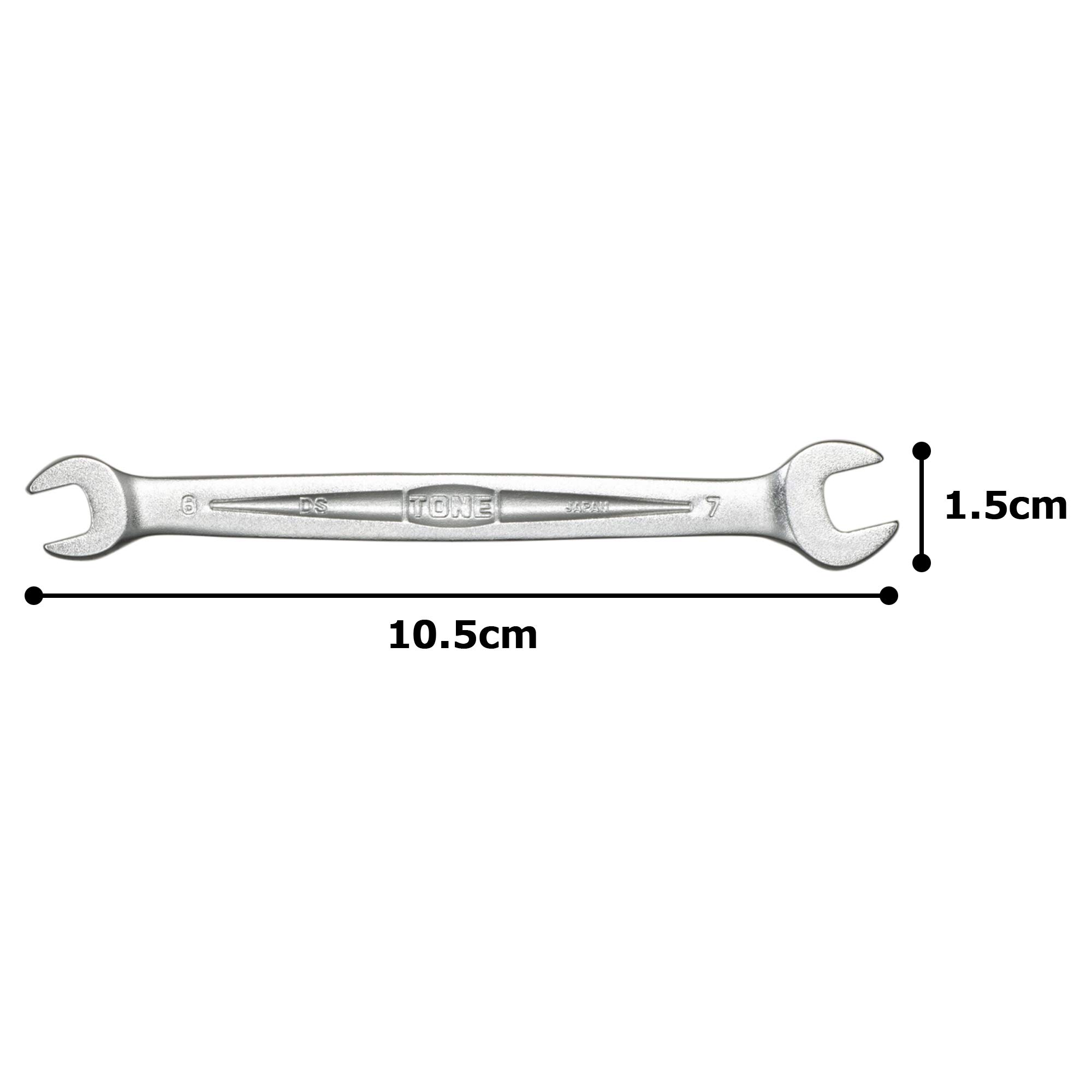 토네 HPDS-0607 6x7mm 양구 스패너 이미지 5