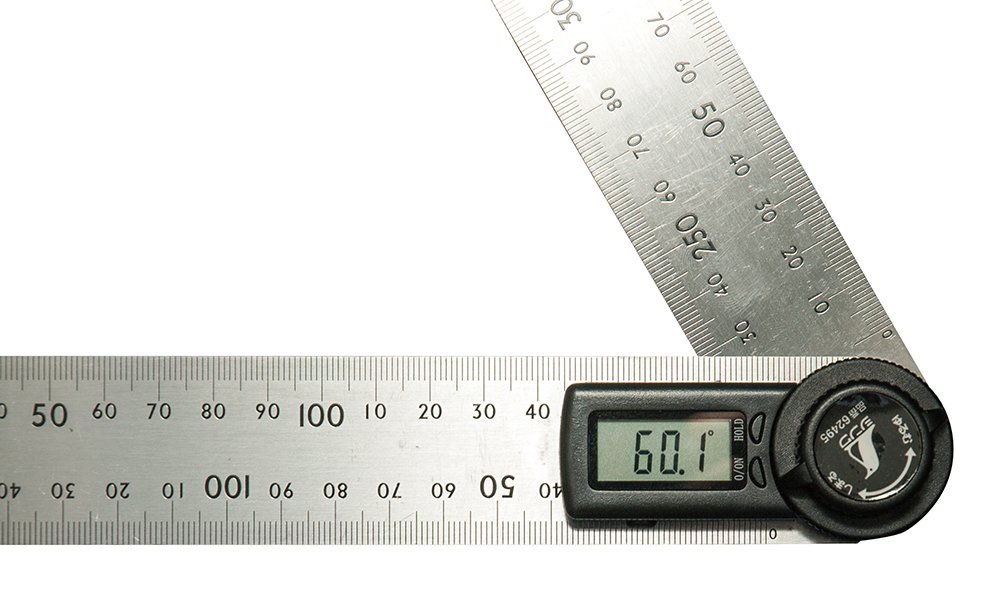 신와 디지털 각도기 30cm 62496 홀드기능 이미지 6
