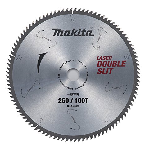 마키타 더블슬릿 고강성일반목재용 A-46006 260mm 100T 칩쏘 이미지 2