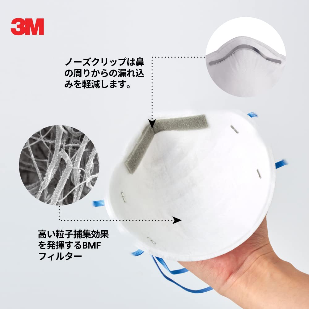3M 8205 DS2 일회용 방진마스크 20매 단품 이미지 3