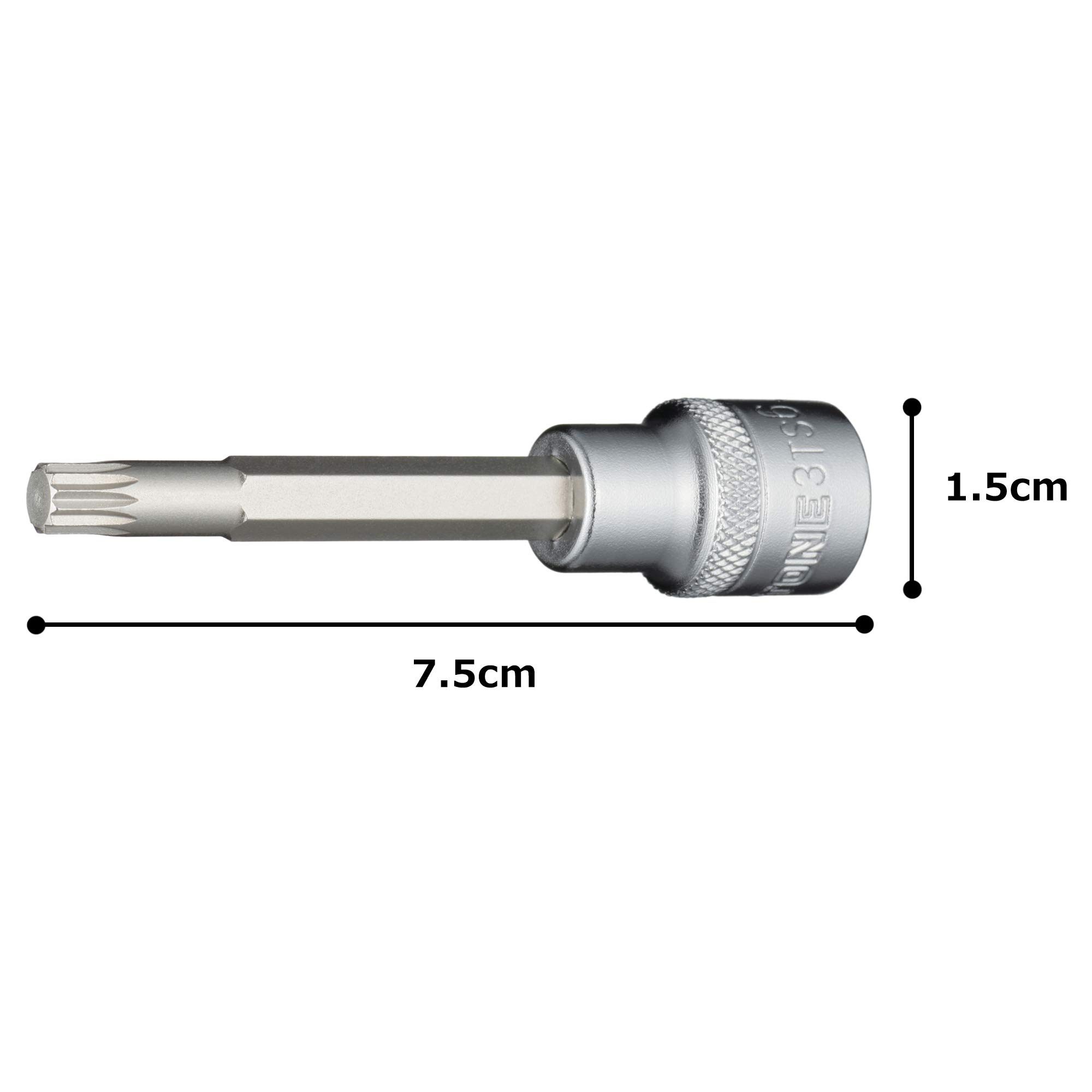 토네 3TS-06 9.5mm 트리플 스퀘어 비트 소켓 M6 이미지 5