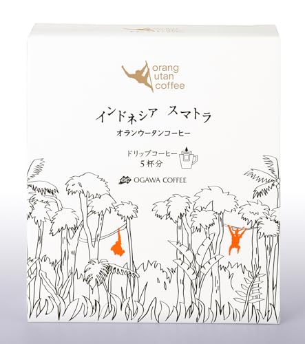 오가와커피 인도네시아 수마트라 오랑우탄 드립커피 40g 12.6 cm 이미지 2