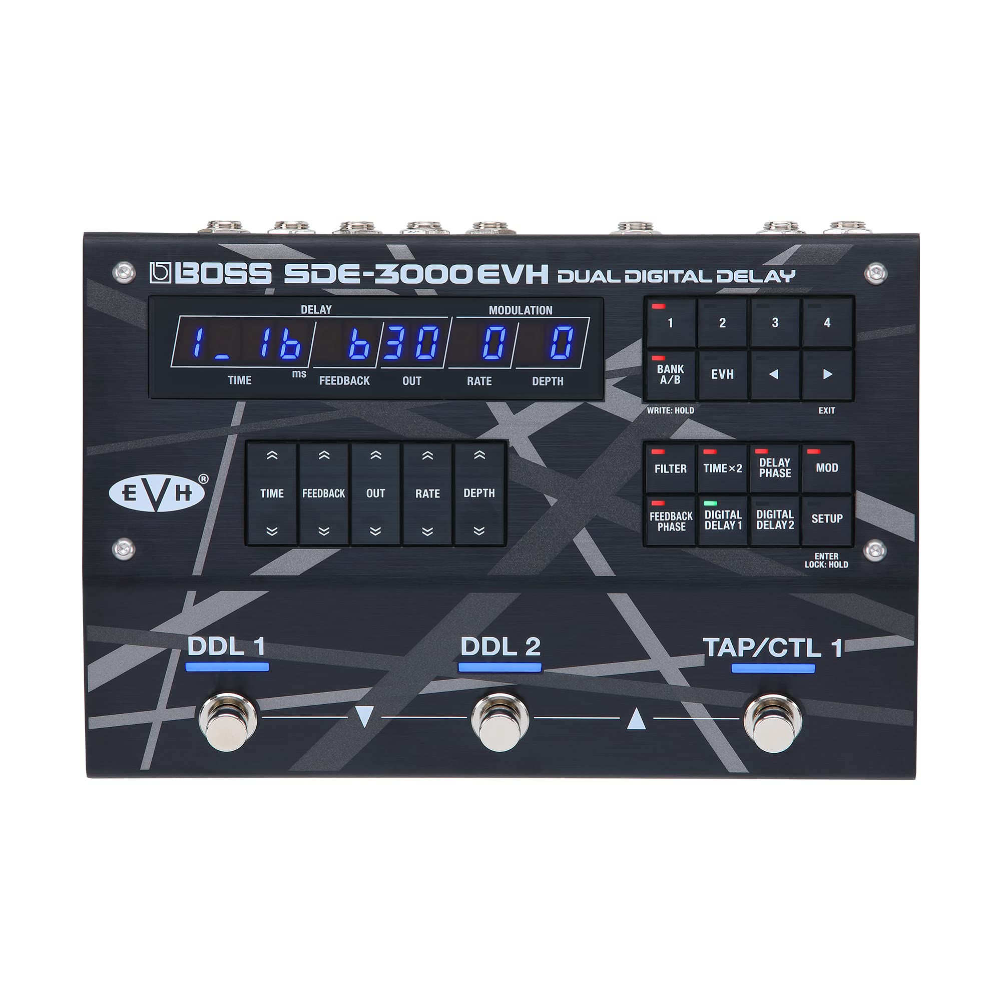 보스 SDE-3000EVH 듀얼 디지털 딜레이 페달