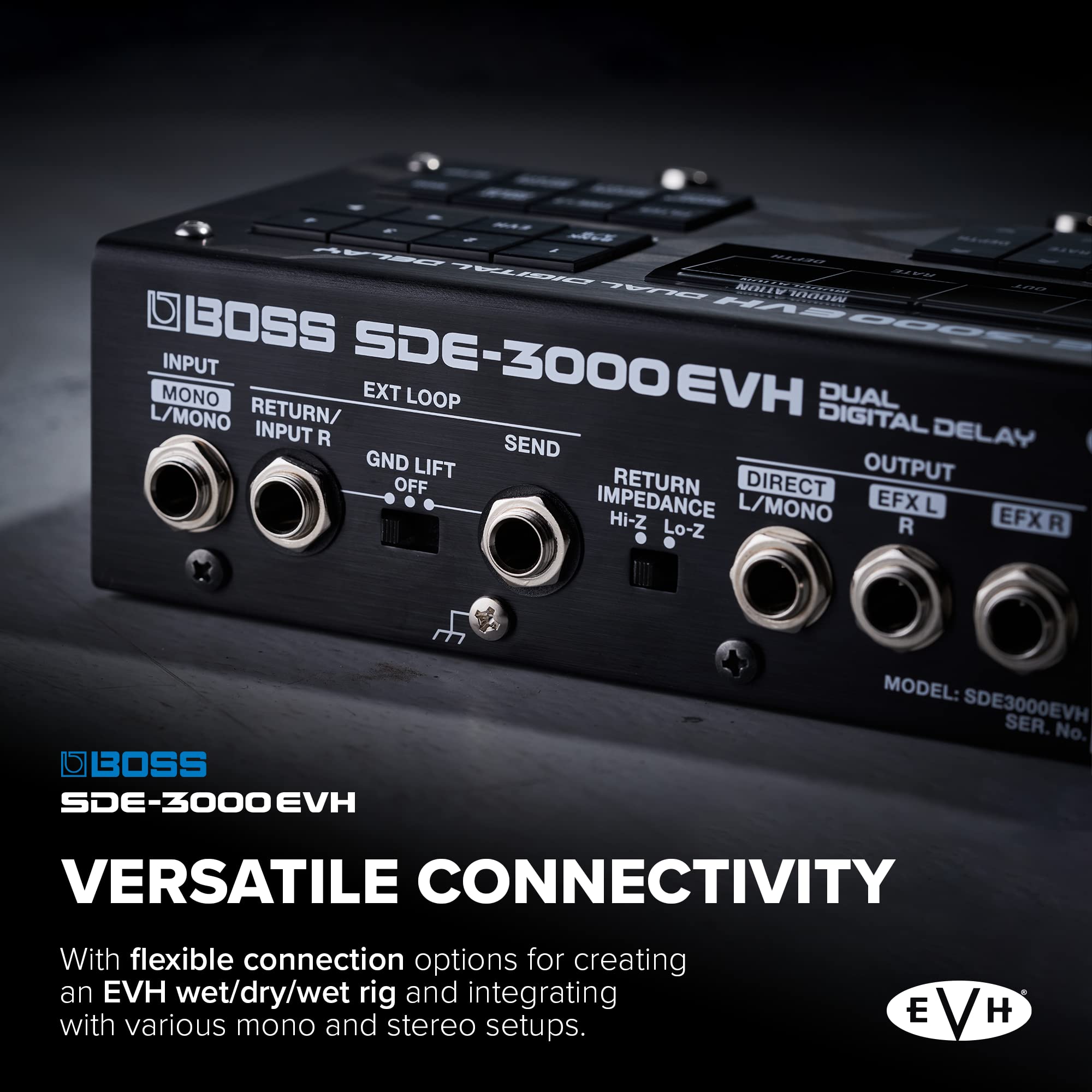 보스 SDE-3000EVH 듀얼 디지털 딜레이 페달 이미지 7