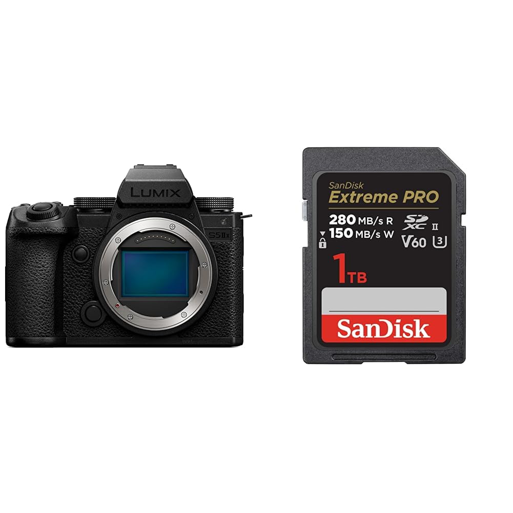 파나소닉 루믹스 DC-S5M2X 블랙 1TB 미러리스 카메라