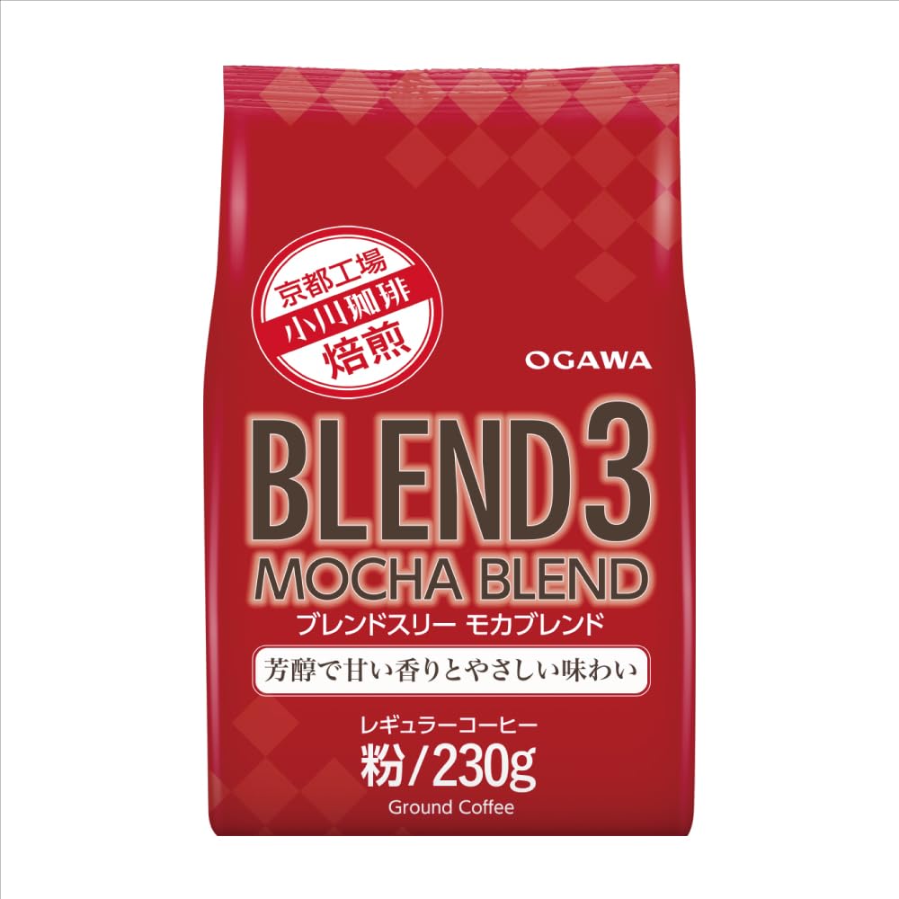 오가와커피 블렌드3 모카 블렌드 분쇄 원두 230g
