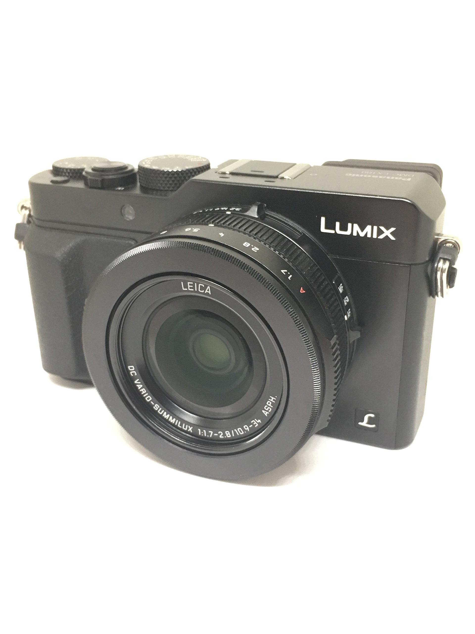 [중고] 파나소닉 루믹스 블랙 DMC-LX100 4/3형 센서 4K 콤팩트 카메라 브라운 단품