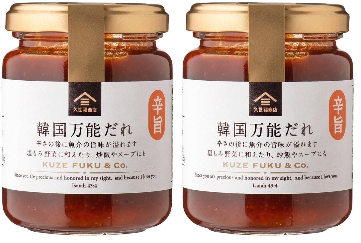 쿠제후쿠상점 한국식 만능 양념장 140g Pack of 한국 만능소스