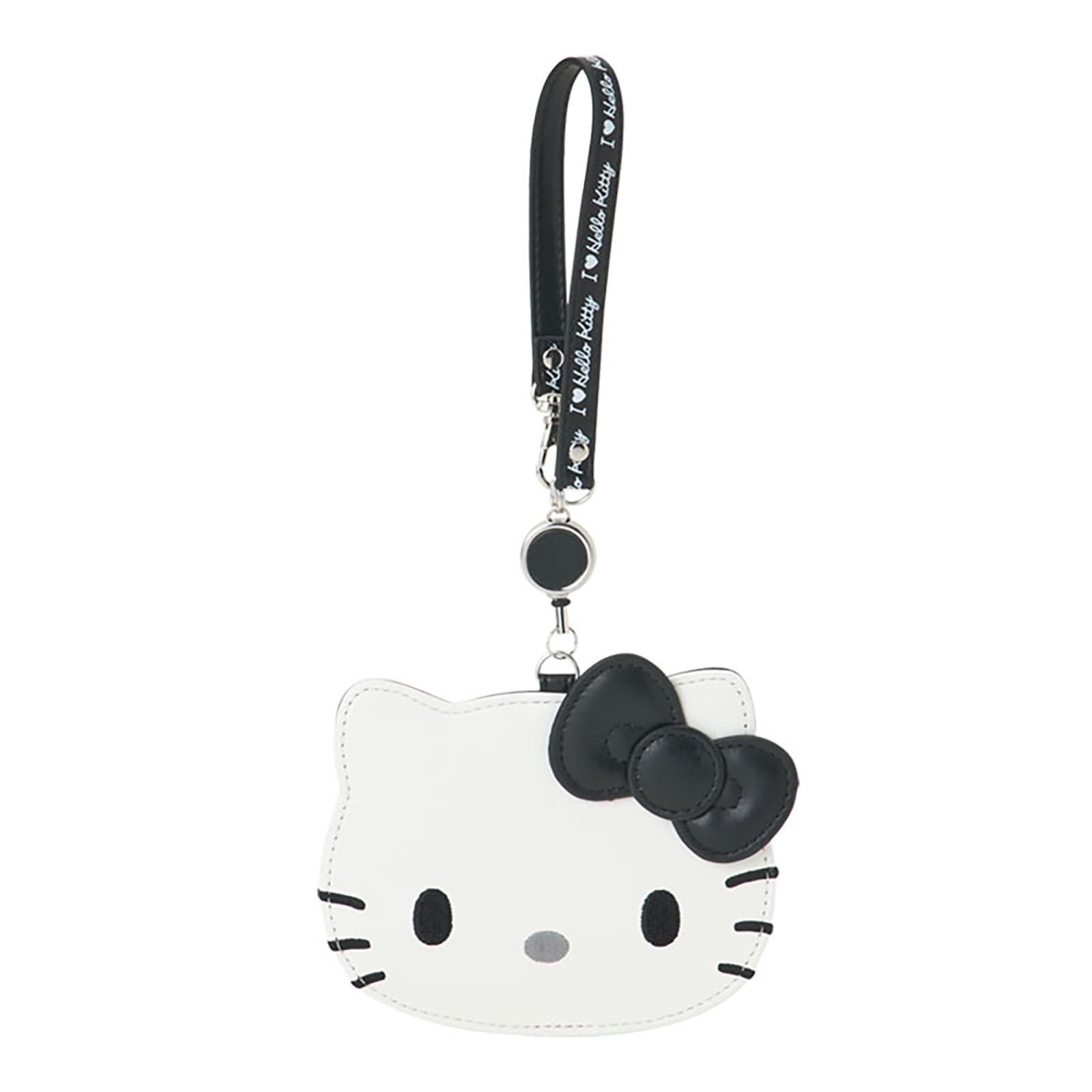 산리오 I Love Hello Kitty 606146 패스케이스 블랙