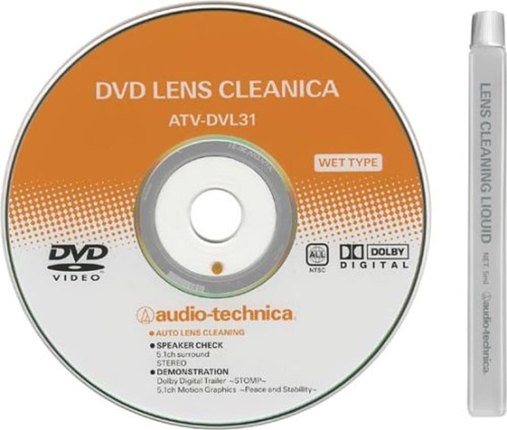 오디오테크니카 ATV-DVL31 DVD 렌즈 클리너 습식