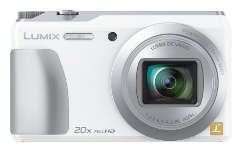 [중고] 파나소닉 루믹스 TZ55 화이트 DMC-TZ55-W 콤팩트 디지털카메라 광학20배줌 이미지 2