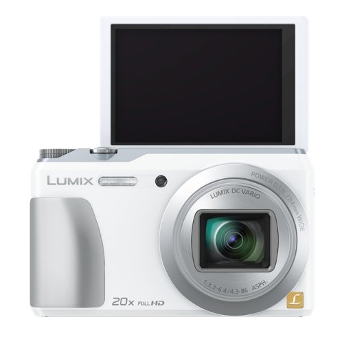 [중고] 파나소닉 루믹스 TZ55 화이트 DMC-TZ55-W 콤팩트 디지털카메라 광학20배줌 이미지 5