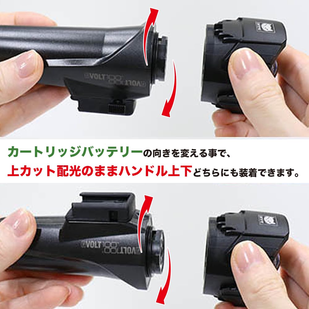캣아이 GVOLT100 HL-EL570GRC 자전거 전조등 320루멘 이미지 5