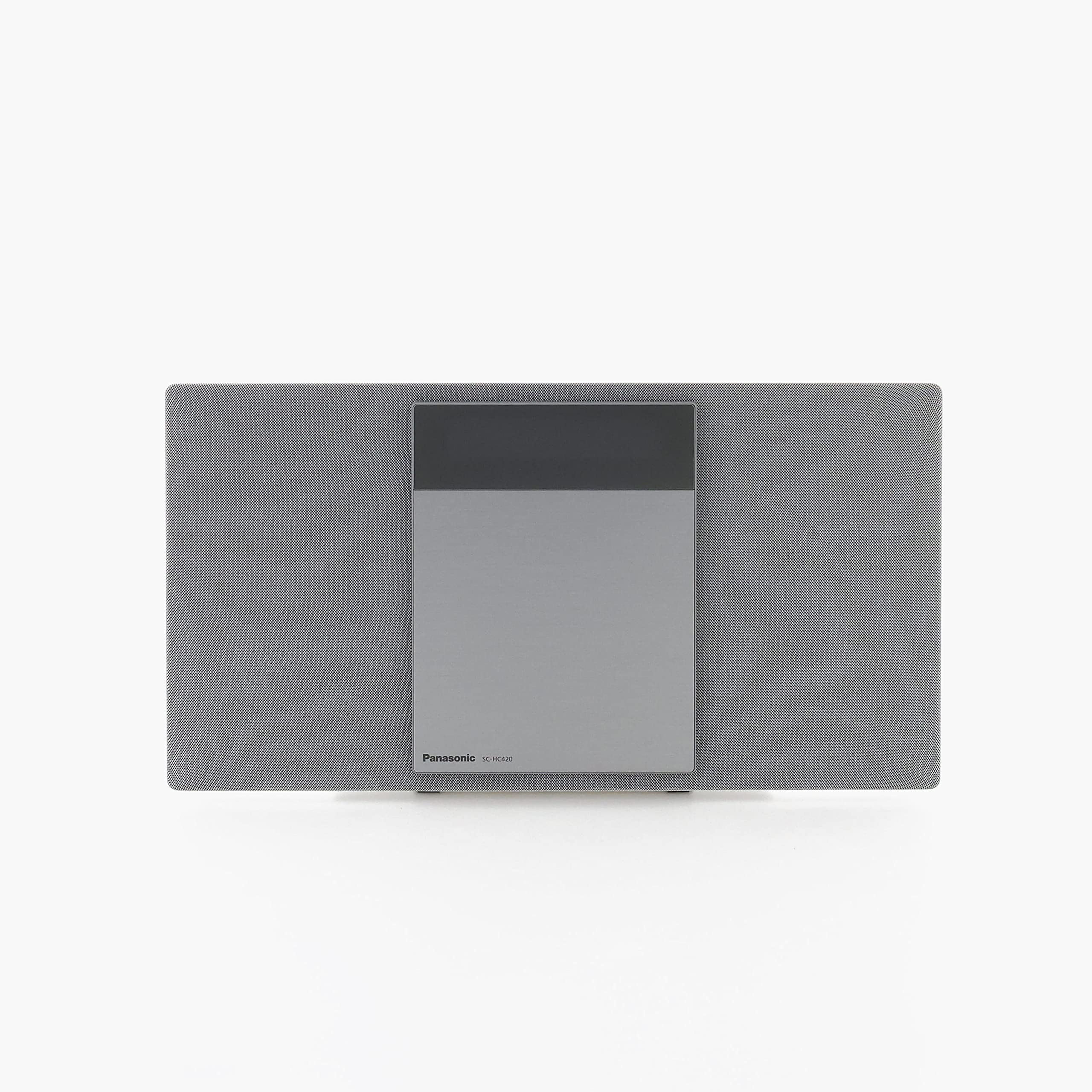 파나소닉 SC-HC420-S 실버 미니 컴포넌트 블루투스 USB 녹음 이미지 2