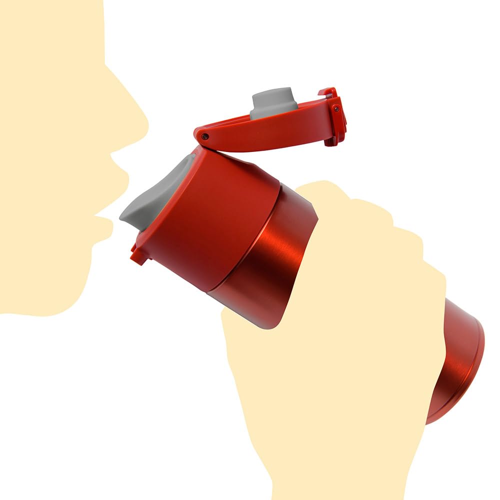 몽벨 알파인 서모 보틀 액티브 0.9L 1134175 레드 이미지 5