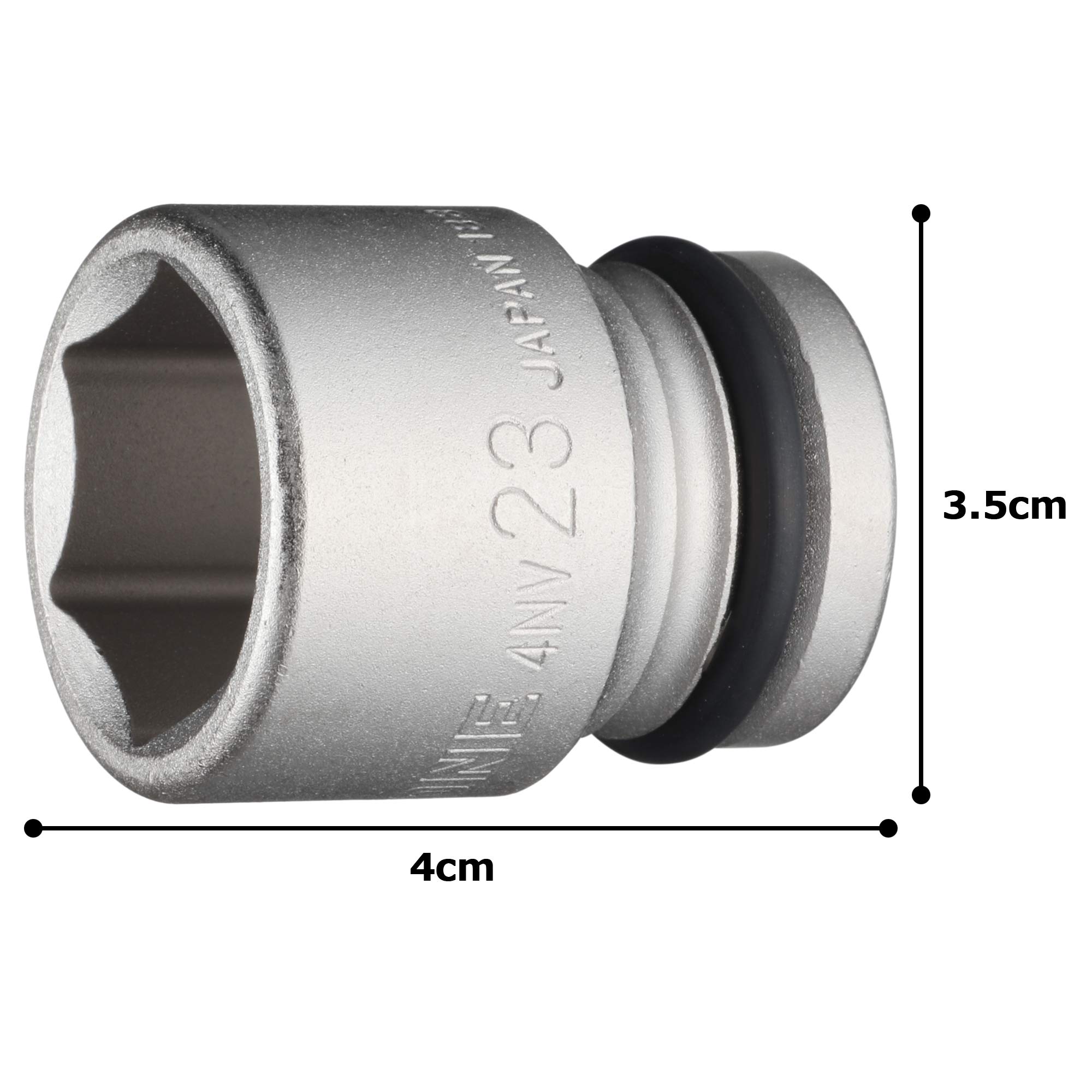 토네 4NV-23 임팩트 소켓 12.7mm 23mm 이미지 5