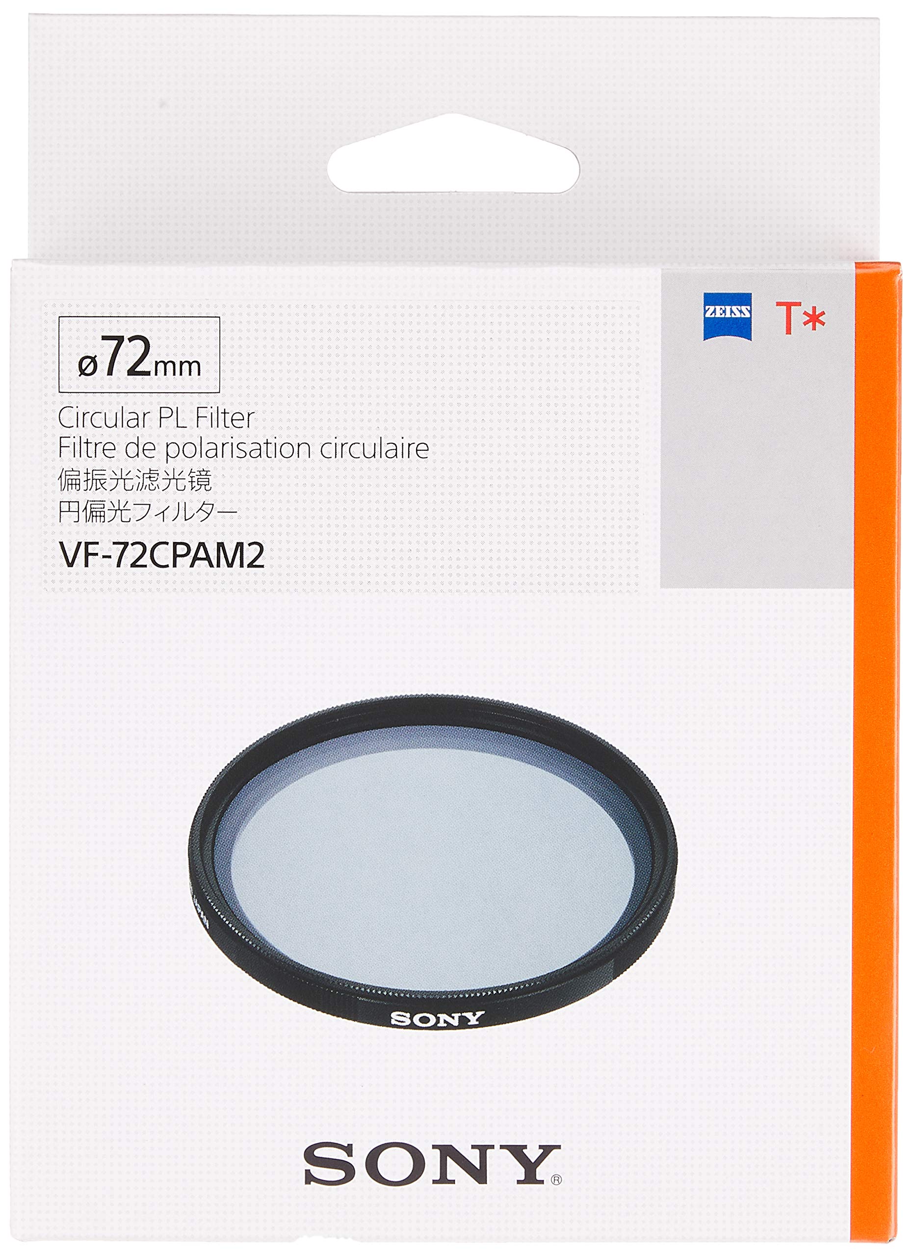[중고] 소니 원형 편광 필터 72mm VF72CPAM2 CPL 이미지 2