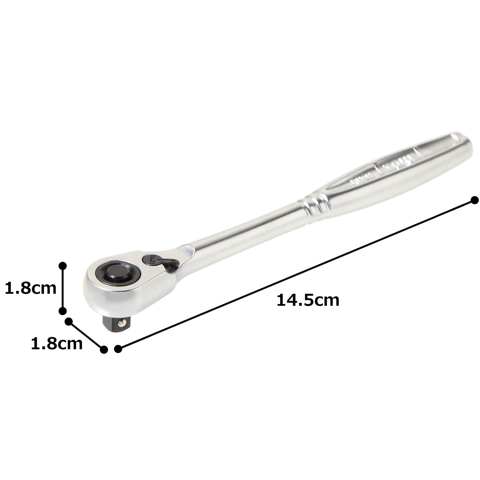 토네 RH2H 라쳇 핸들 그레이 6.35mm 홀드타입 이미지 7