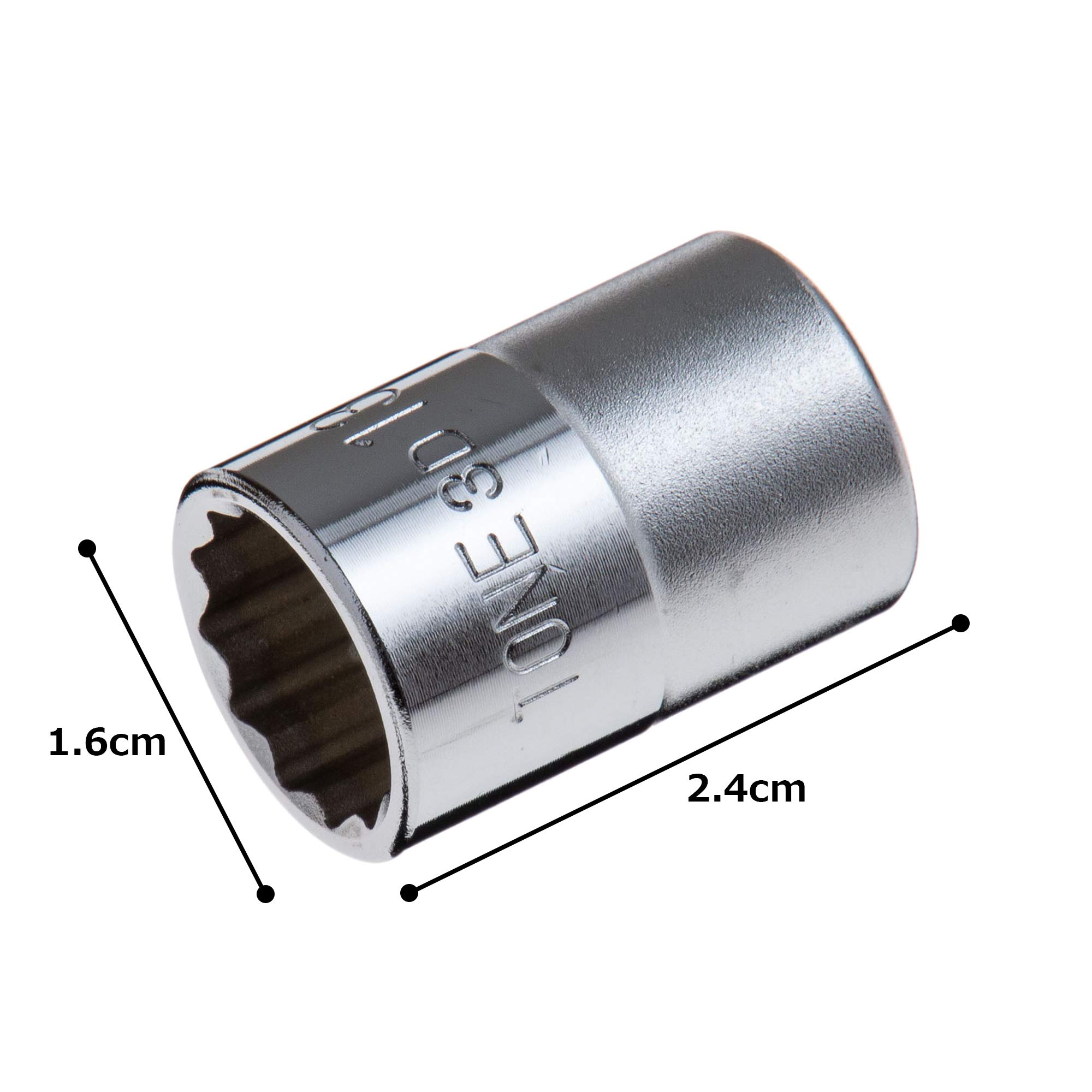 토네 12각 소켓 HP3D-13 13mm 이미지 3